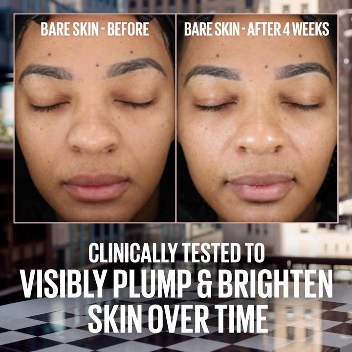 Actual product image Maybelline New York Lifter Plump & Glow Foundation All Day Wear (110)