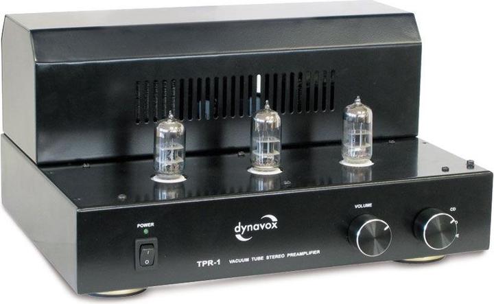 Produktbild Dynavox Röhrenvorverstärker TPR1 schwarz (Röhren-Vorstufe)