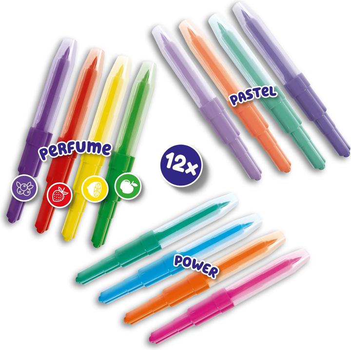 Produktbild Ses Blow airbrush pens - Power Pastell und Parfüm 12 St. (12x)