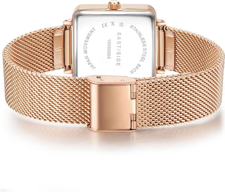 Image du produit Eastside Montre à quartz pour femme Grand en acier inoxydable or rose - 24169 (Montre analogique, 37.60 mm)