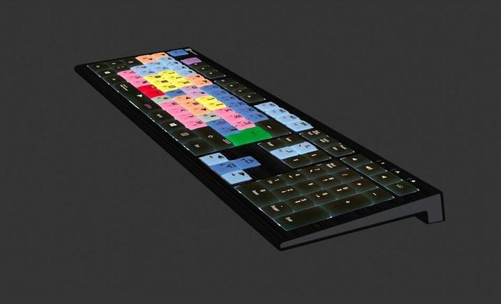 Actual product image Logickeyboard Avid Media Composer Astra2 BL fr. PC (FR, Cable)