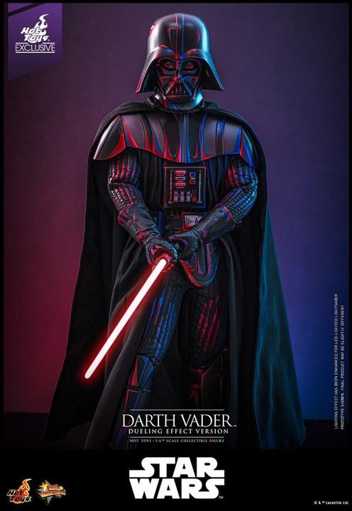 Hot Toys Star Wars figurine Movie Masterpiece 1/6 Darth Vader (Dueling Effect Version) Exclusive 35