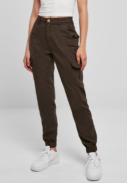 Actual product image Urban Classics Ladies High Waist Cargo Pants - 5712 (33)