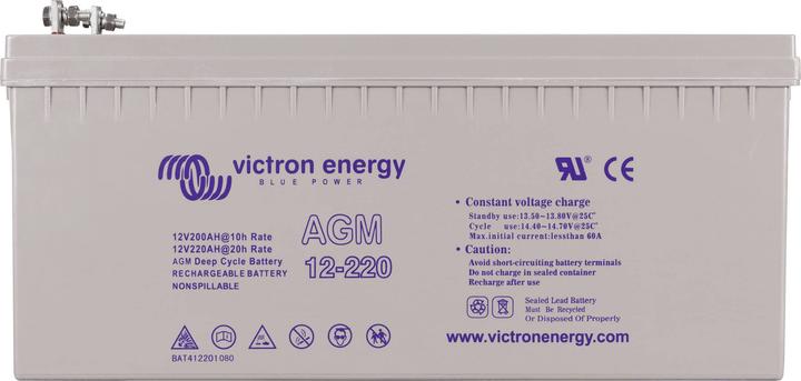 Produktbild Victron Energy Deep Cycle Batterie (12 V, 220 Ah)