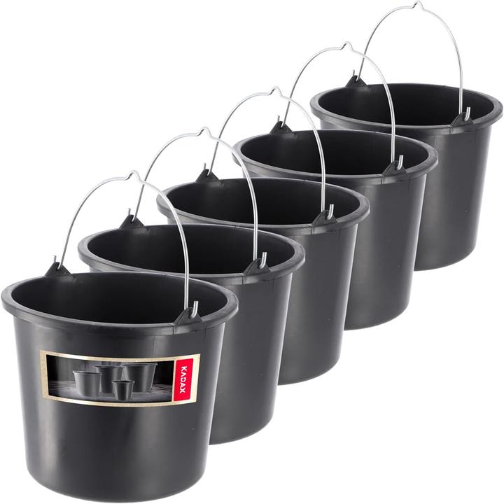 Produktbild Kadax 5-teiliges Baueimer-Set (5 l)