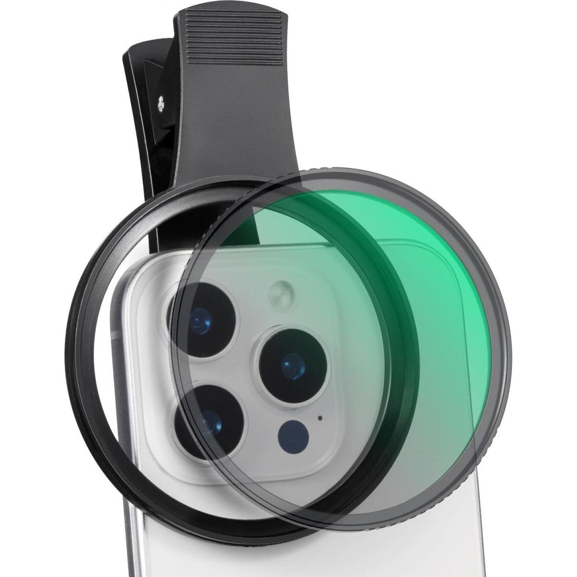 K&F Concept 67mm Universal Screw-type Mobile Phone Filter Clamp (for all K&F 67mm Camera Lens Filters), Accessori per cellulare