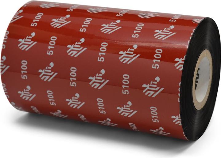 Produktbild Zebra RIBBON 5100 RESIN 110MM BOX (11 cm, Schwarz)