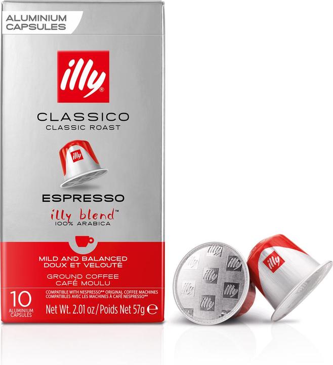 Actual product image Illy Espresso Classic (10 x Port.)