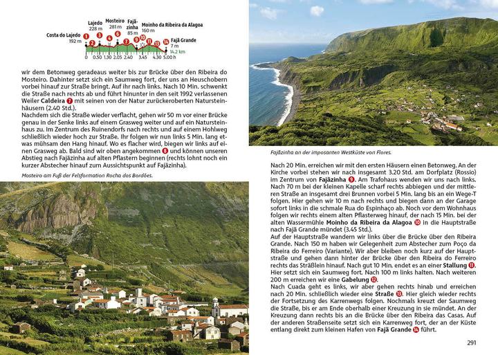 Actual product image Azoren, Wanderführer (German, Roman Martin, 2025)