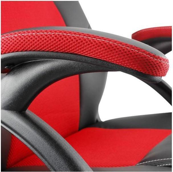 Image du produit White Shark Chaise de jeu King's Throne, noir-rouge