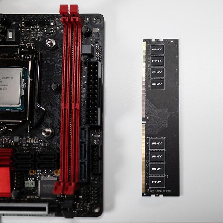 Produktbild PNY Pamięć DDR4 2666MHz 1x16GB Performance (1 x 16GB, 2666 MHz, DDR4-RAM, DIMM)