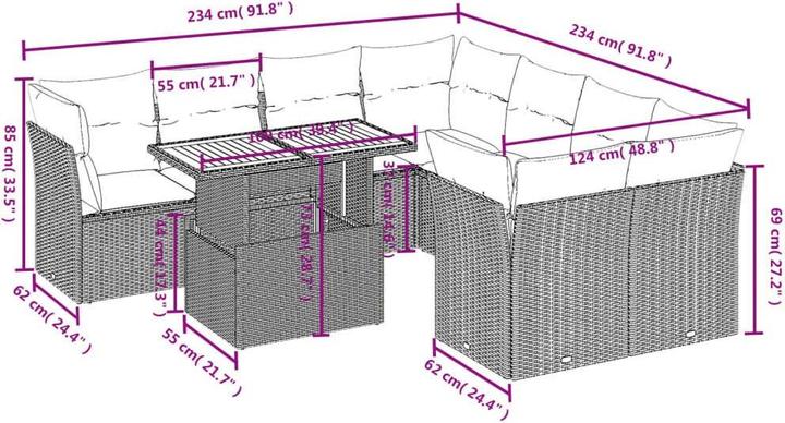 Produktbild vidaXL Anna