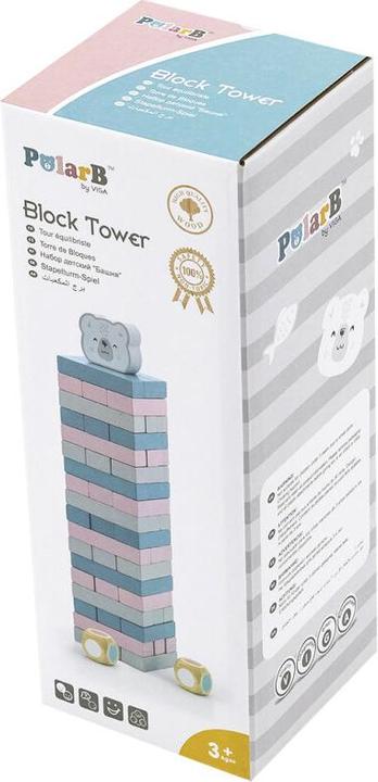 Produktbild Huilerie Vigean Holzbrettspiel Jenga Viga PolarB
