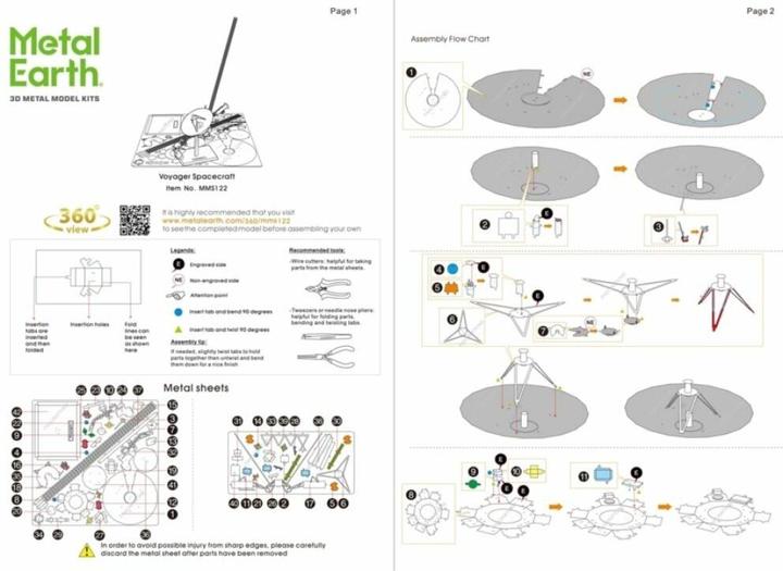 Produktbild Metal Earth Voyager