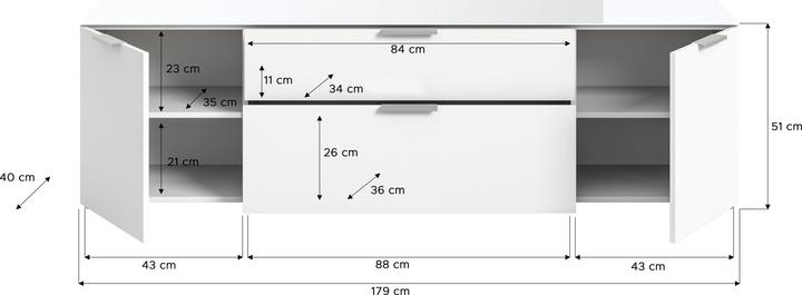 Produktbild Xonox Home Ray (179 x 40 x 51 cm)