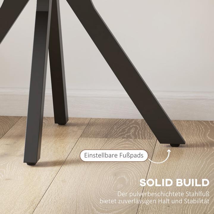 Produktbild Homcom Esstisch (Ø 78 x 75 cm)
