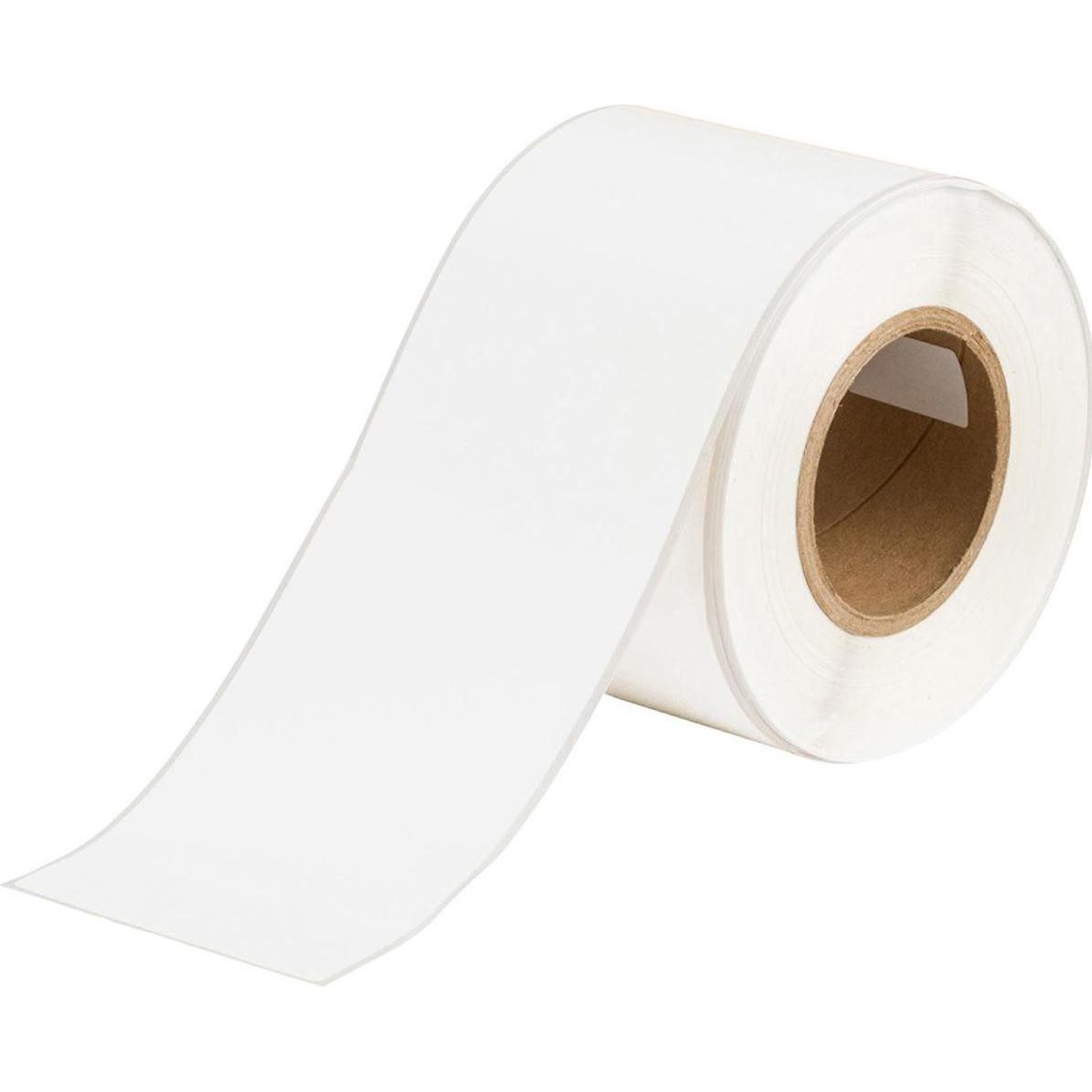 Brady, Etiketten, J50C-4000-2585, Polypropylen, Weiss, 101 mm x 30 m, permanent, endlos