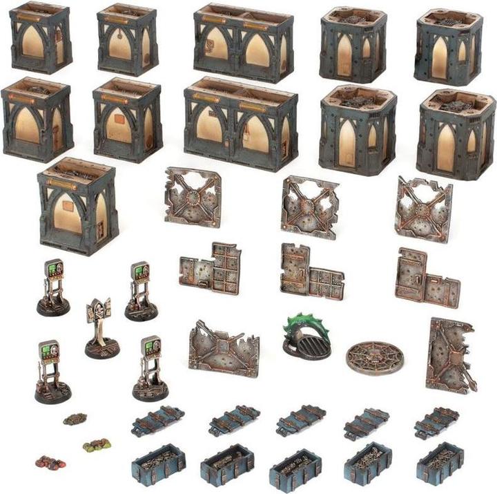 Image du produit Games Workshop Necromunda : Cluster de la pile de données Hive (Matières plastiques)