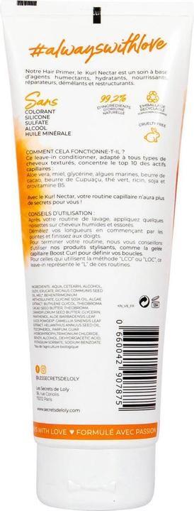 Actual product image Les Secrets de Loly Kurl Nectar (250 ml)