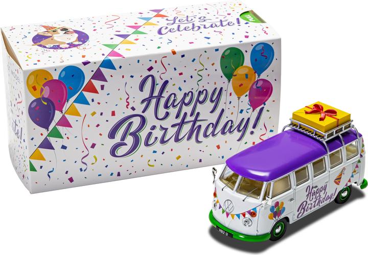 Actual product image Hornby Volkswagen Campervan Happy Birthday