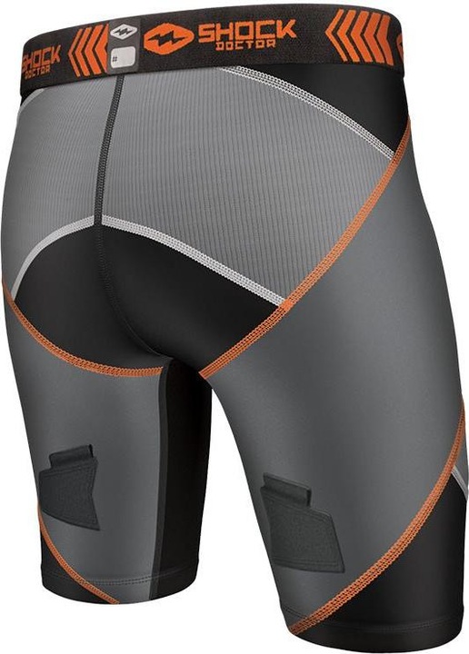Immagine prodotto Shock Doctor Pantaloncini da hockey a compressione "Pro" (XS)