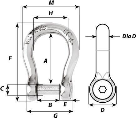 Immagine prodotto Wichard Grillo WI curvo
