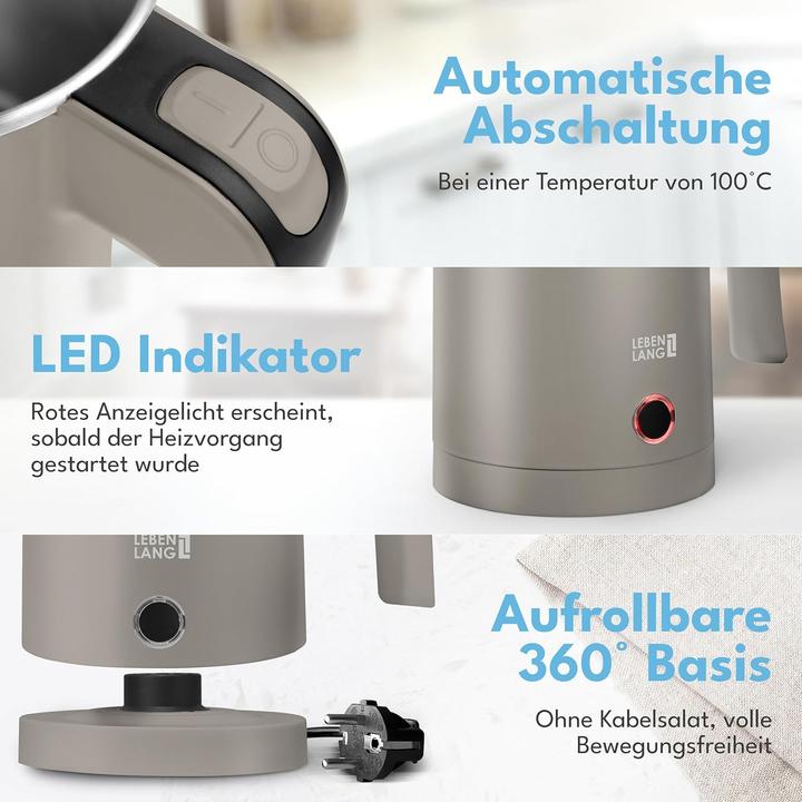 Immagine prodotto Lebenlang Reisewasserkocher (0.50 l)