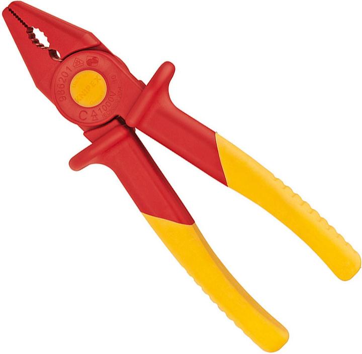 Actual product image Knipex Plastic Flat Nose Pliers (180 mm)