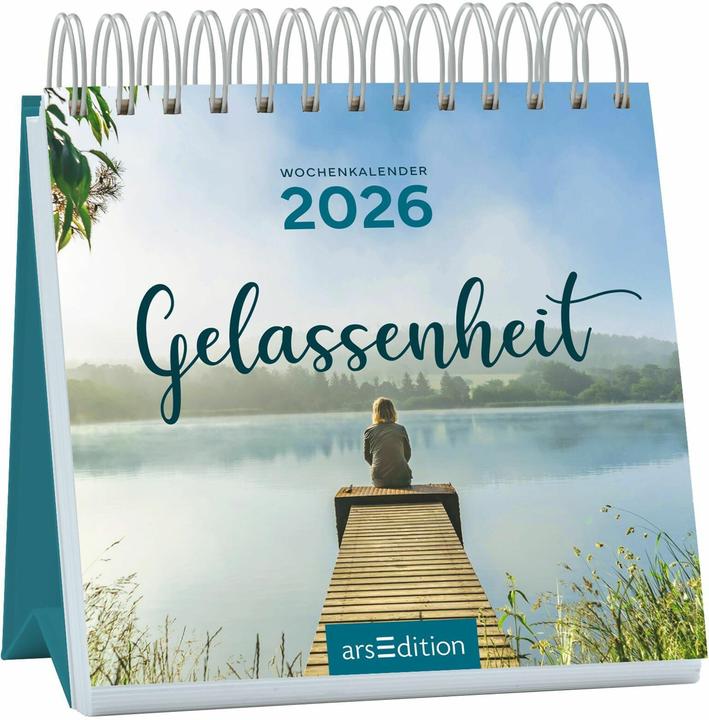 Produktbild Mini-Wochenkalender Gelassenheit 2026