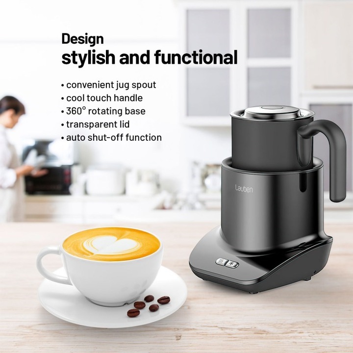 Actual product image Lauben Spieniacz do mleka Milk Frother 550BC (30 cl)