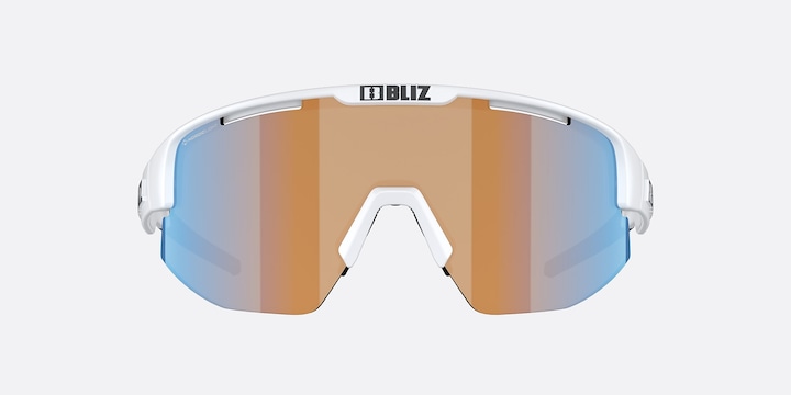 Nano Optics Nordic Ligh Coral - Orange w blue multi, blanc mat