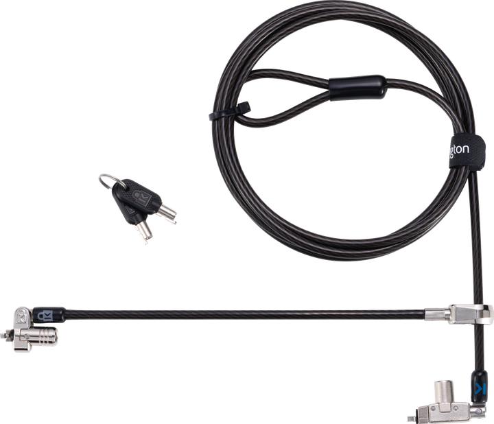 Actual product image Kensington Slim N17 2.0 Laptop Lock f.Wedge,Dual Head