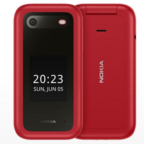 Actual product image Nokia 2660 DS czerwony/red TA-1469 (2.80", 0.30 Mpx, 4G)