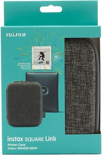 Produktbild Fujifilm instax Square Link Printer Case woven gray (Kamera Schultertasche)