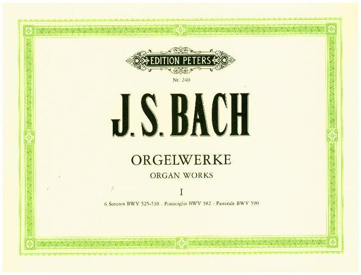 Produktbild Orgelwerke in 9 Bänden - Band 1 (Deutsch, Ferdinand Roitzsch, Friedrich Conrad Griepenkerl, Hermann Keller, Johann Sebastian Bach)