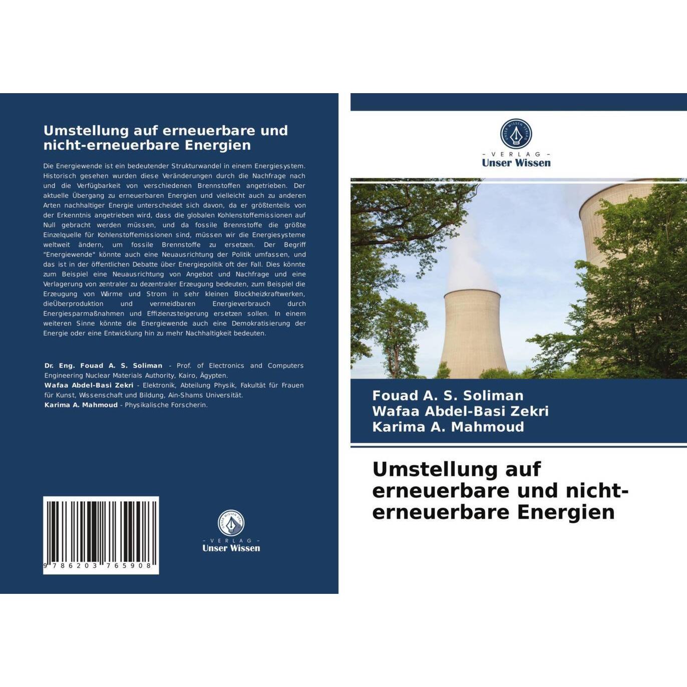 Umstellung auf erneuerbare und nicht-erneuerbare Energien, Fachbücher von Fouad A. S. Soliman, Karima A. Mahmoud, Wafaa ...