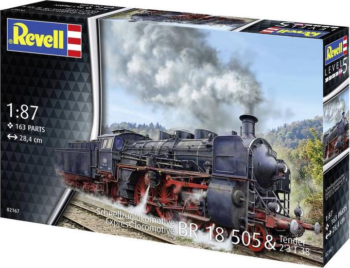 Produktbild Revell Express Locomotive BR 18 505 with Tender 2 3 T38