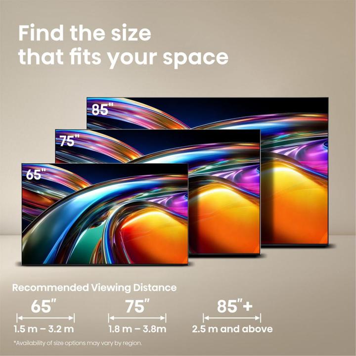 Produktbild Hisense TV 65UR9DS 65" RGB Mini LED 4K (65", LED, QLED, 4K, 2026)
