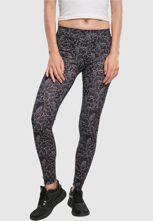 Actual product image Urban Classics Ladies AOP Leggings (XL)