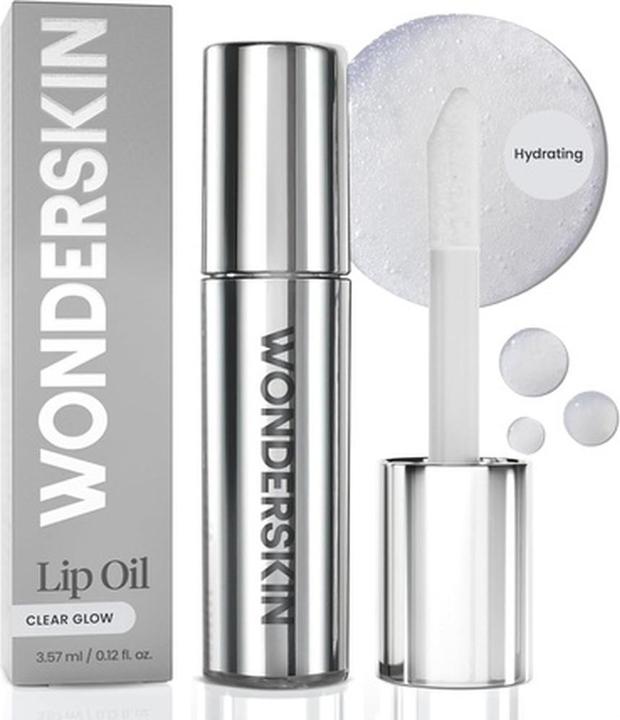 Actual product image Wonderskin Lip Rehab Therapy Oil Clear (Lip oil, 3.57 ml)