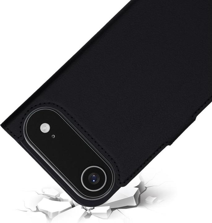 Actual product image Mobiparts Classic Wallet Case Apple iPhone 17 Air Black (MagSafe Compatible) (Apple iPhone 17)