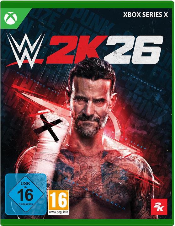 Actual product image Take2 Design WWE 2K26 XBXS (Xbox Series X)