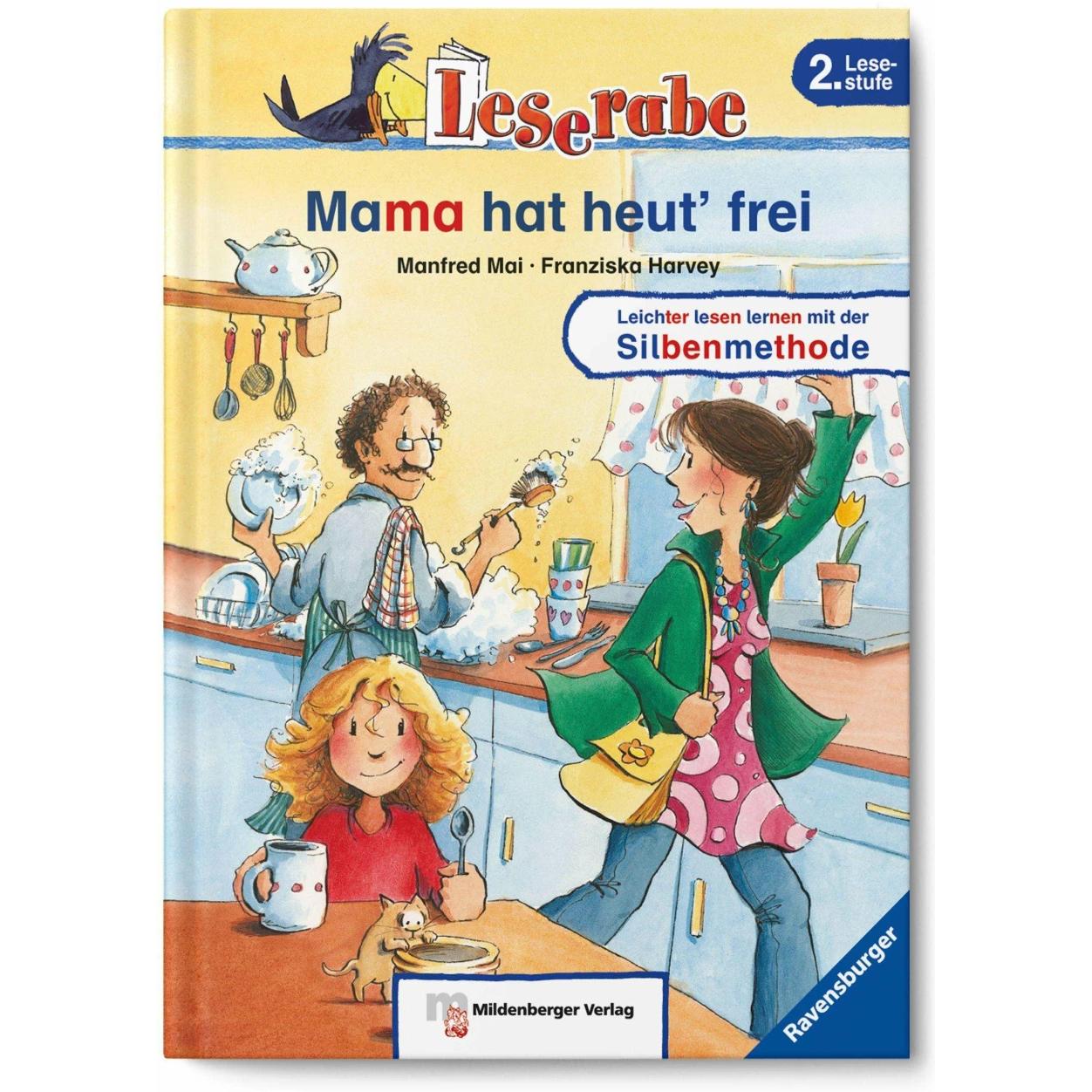Leserabe 20. Lesestufe 2. Mama hat heut' frei, Schulbücher von Manfred Mai, Franziska Harvey