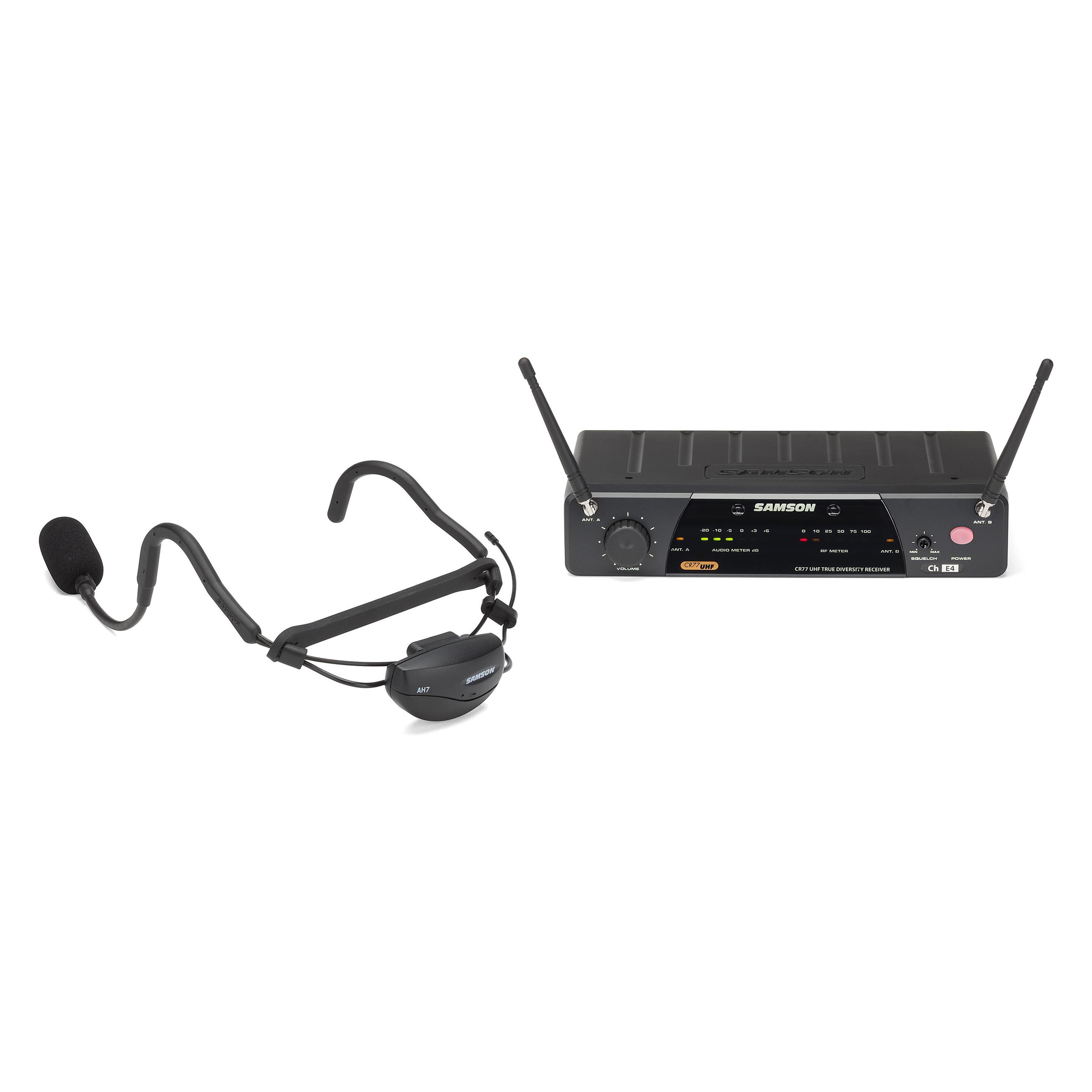 Samson AirLine 77 AH7 Fitness Headset System, Mikrofon