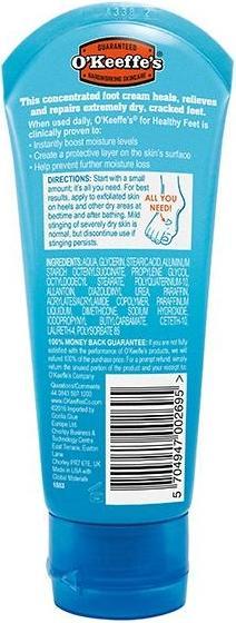 Produktbild O'Keeffe's Gesunde Füsse Fusscreme (Fusscrème & Fussgel)