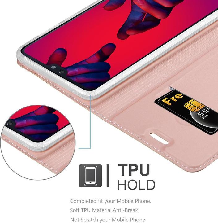 Actual product image Cadorabo Book Classy Style Cover (Huawei P20 Pro)