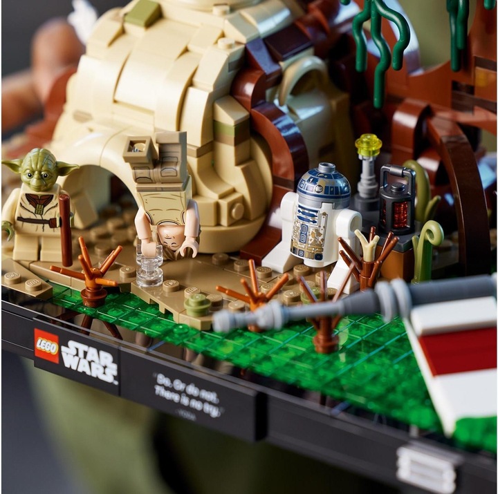 Immagine prodotto LEGO Star Wars 75330 Addestramento Jedi a Dagobah Diorama (75330, LEGO Star Wars)