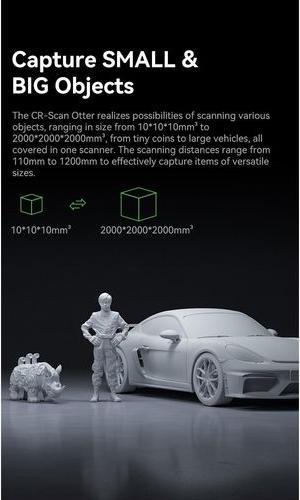 Actual product image Creality CR-Scan Otter