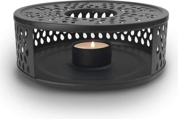 Creano Teapot warmer Leaf Black