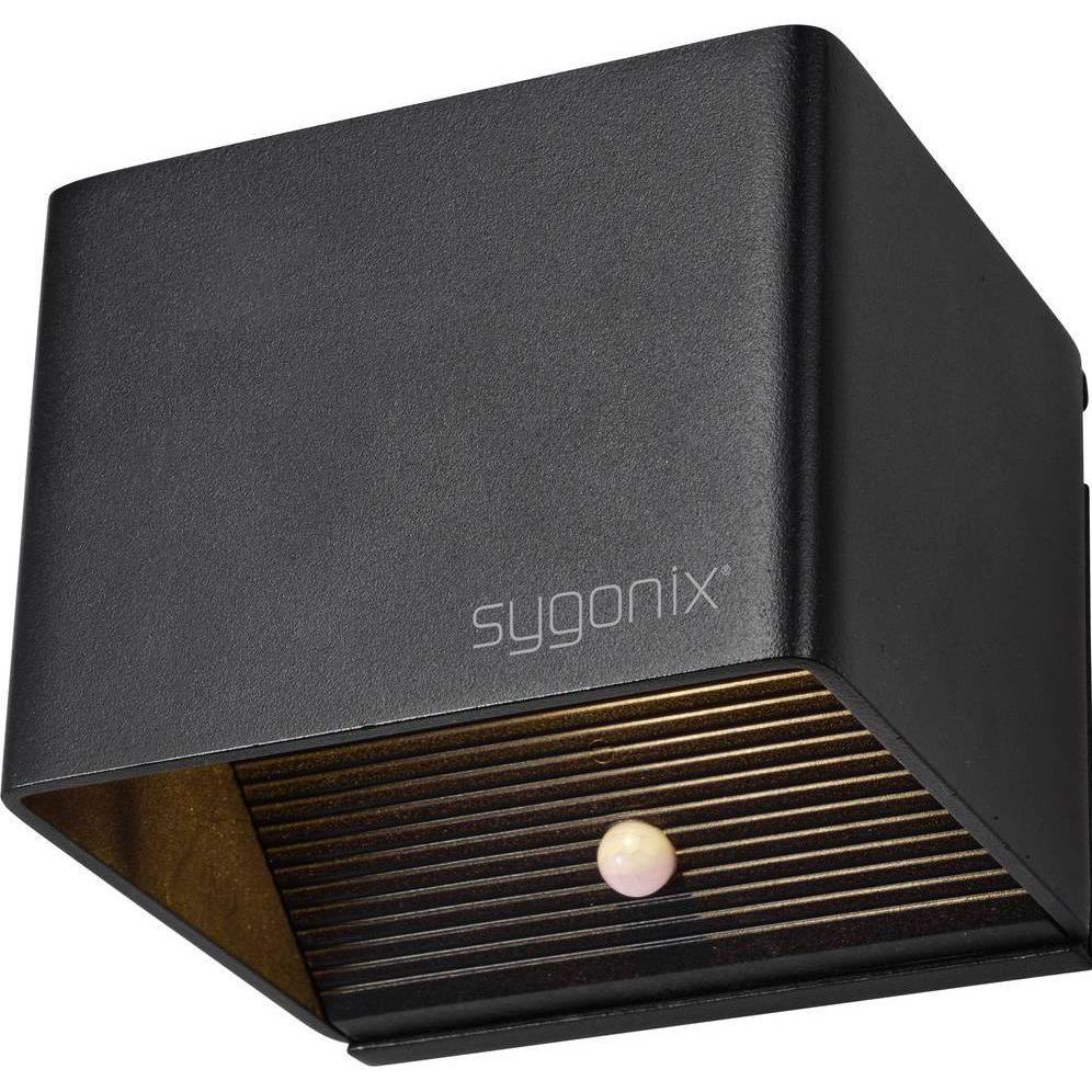 Sygonix, Wandleuchte + Deckenleuchte, SY-6053268 LED-Wandleuchte mit Bewegungsmelder LED LED fest eingebaut (250 lm)